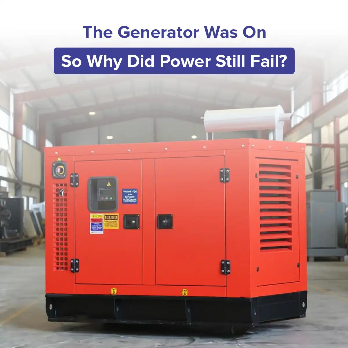 Generator Monitoring System for Reliable Backup Power