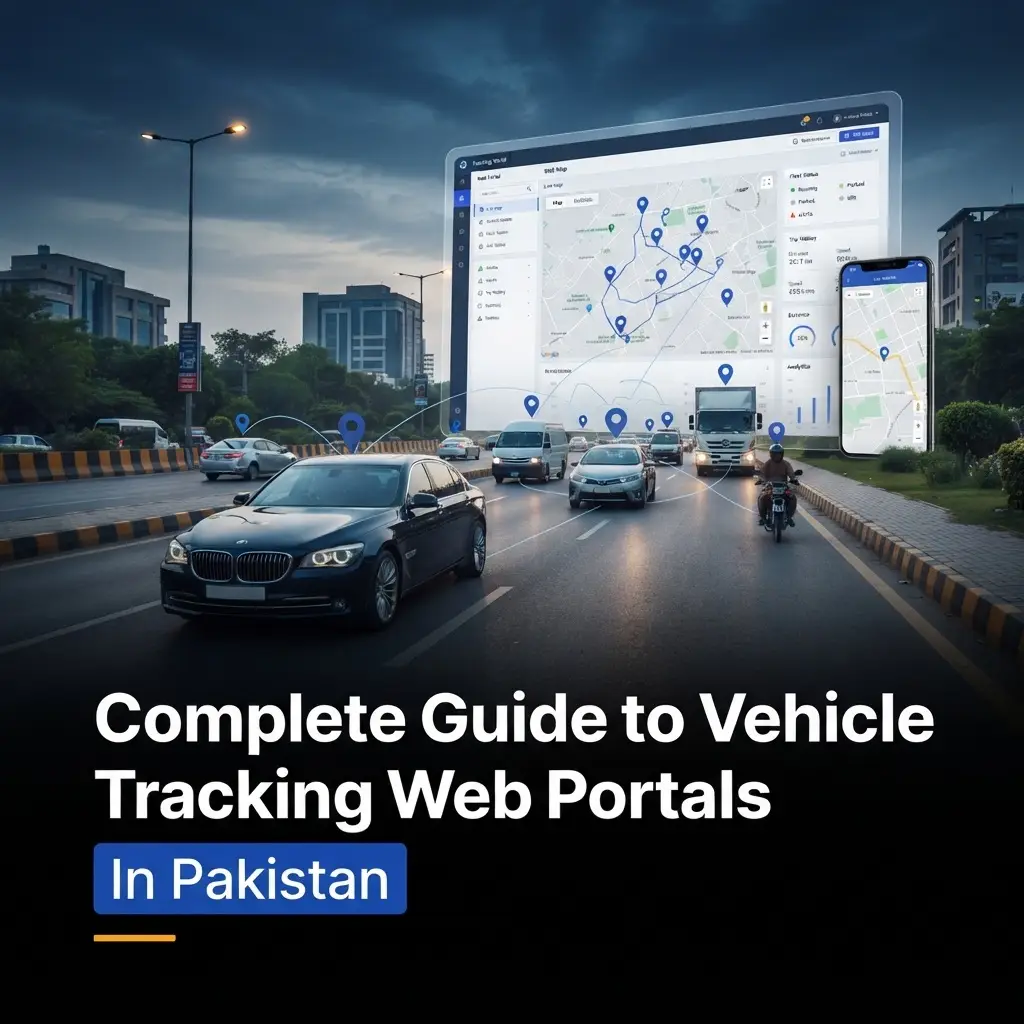 Complete Guide to Vehicle Tracking Web Portals in Pakistan