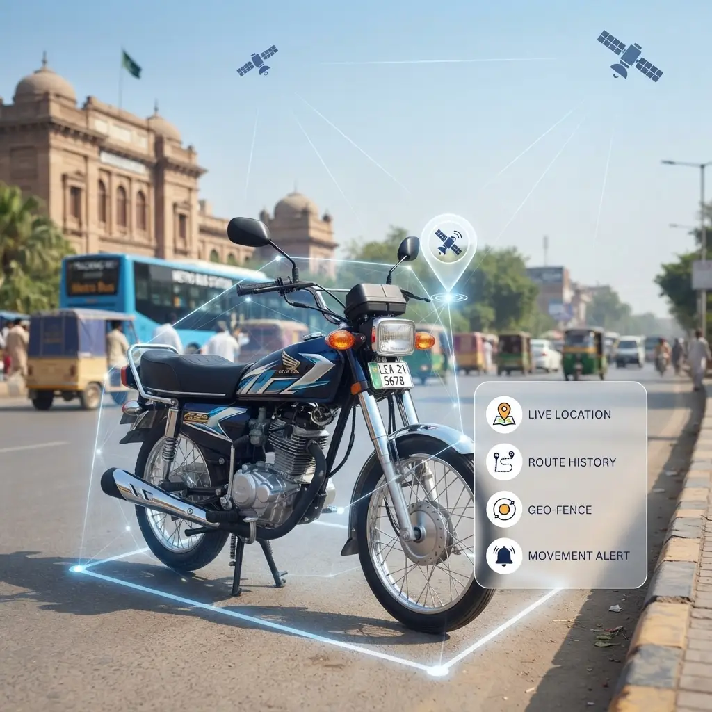 Bike Tracker in Pakistan